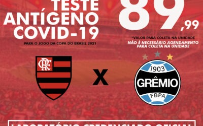 Laudmed é um laboratório credenciado oficial do Flamengo